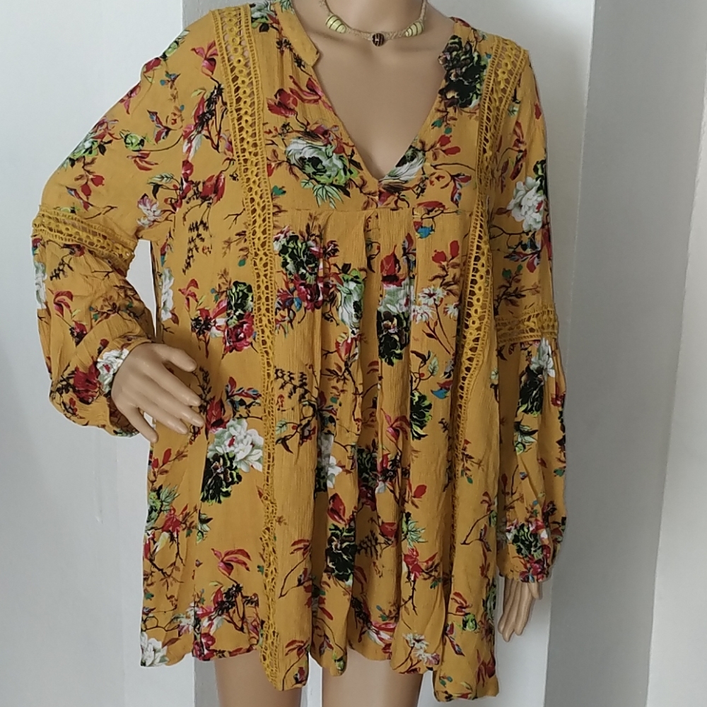 NWOT Boho Mini Dress
